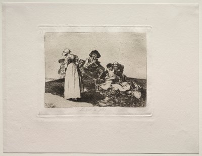 The Horrors of War: The Worst is to Beg av Francisco de Goya