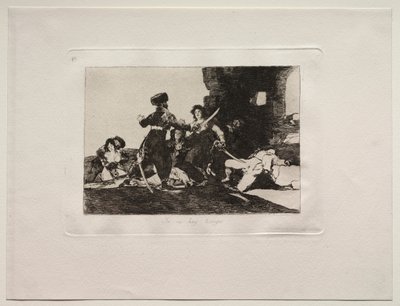 The Horrors of War: Det er ikke tid nå av Francisco de Goya