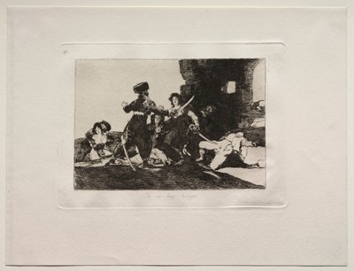 The Horrors of War: Det er ikke tid nå. av Francisco de Goya