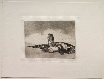 The Horrors of War: Det er ingen som kan hjelpe dem. av Francisco de Goya