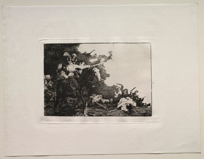 The Horrors of War: De er ikke enige. av Francisco de Goya