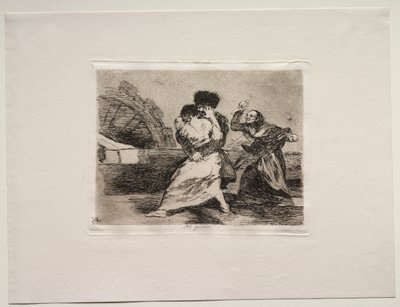 The Horrors of War: They Dont Like It. av Francisco de Goya