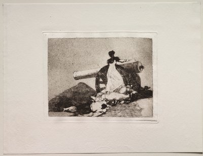 The Horrors of War: Hvilket mot! av Francisco de Goya