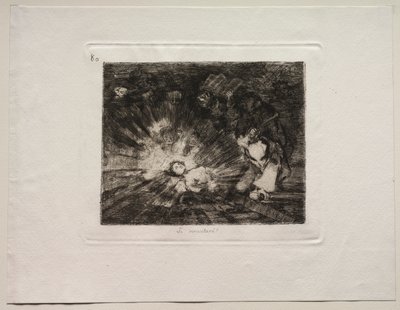 The Horrors of War: Will She Rise Again? av Francisco de Goya
