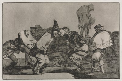 Ordspråkene: Karnevalsdårskap av Francisco de Goya