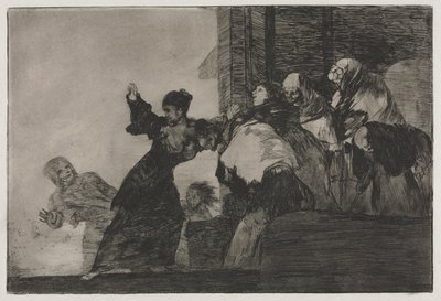 Ordspråkene: stakkars dårskap av Francisco de Goya