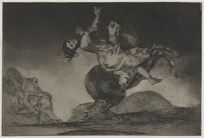 Ordspråkene: Hestebortføreren av Francisco de Goya