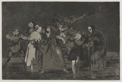 Ordspråkene: Sår leges raskere enn forhastede ord av Francisco de Goya