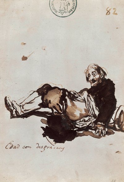 Ulykkens tidsalder av Francisco de Goya