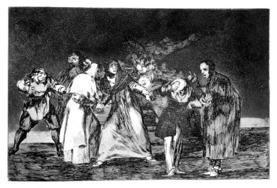 Formaningene, 1819-1823 av Francisco de Goya