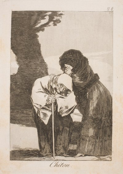 Hysj hysj av Francisco de Goya