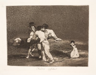 Uheldig mor (50) av Francisco de Goya