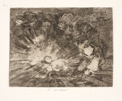 Vil den gjenoppstå? (80) av Francisco de Goya