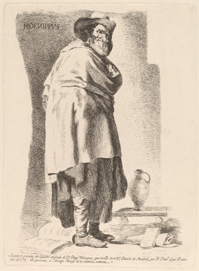 Moenippvs (Moenippus) av Francisco de Goya after Diego Velázquez