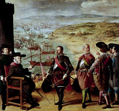 Malte kamper for Buen Retiro: Cadiz sitt forsvar fra britene i 1627 av Francisco de Zurbaran