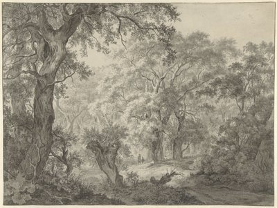 skoglandskap av Franciscus Andreas Milatz