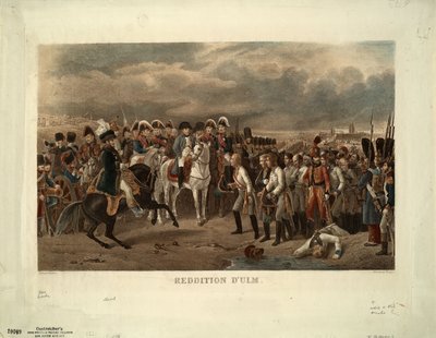 Kapitulasjonen til Ulm av Francisque Martin François Grenier de Saint Martin