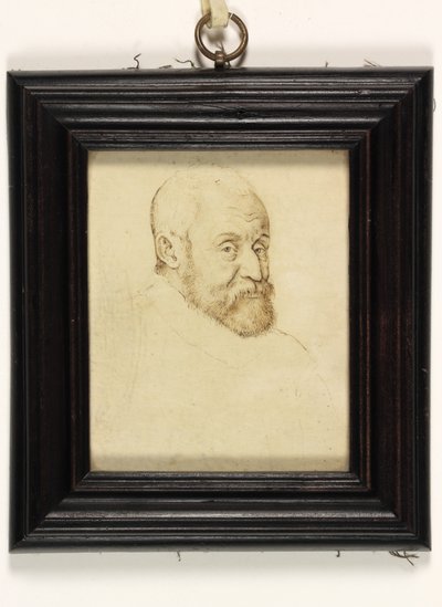 En gentleman kalt Henri Prince De Lorraine (penn og blekk på papir) av Franco Flemish School