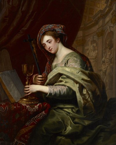 Faith, ca. 1675-1700 av Franco Flemish School