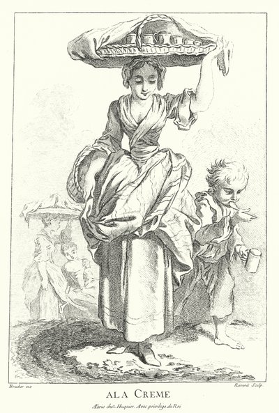 Kremselger (gravering) av Francois (after) Boucher