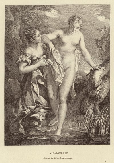 Baderen av Francois (after) Boucher