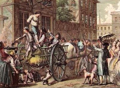 Angrepet på John Malcolm, Boston, 25. januar av Francois (after) Godefroy