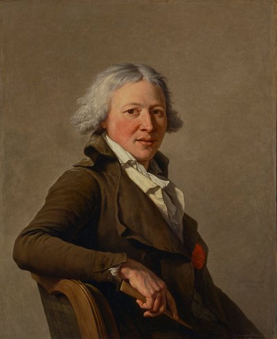 Portrett av billedhuggeren Roland av François André Vincent