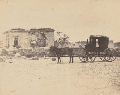 [Keiser Maximilians dødsvogn], 1867. av Francois Aubert