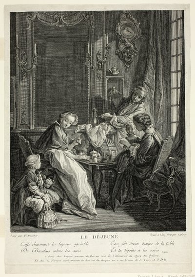 Frokost av Francois Bernard Lepicie