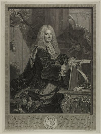 Portrett av Philibert Orrey av Francois Bernard Lepicie