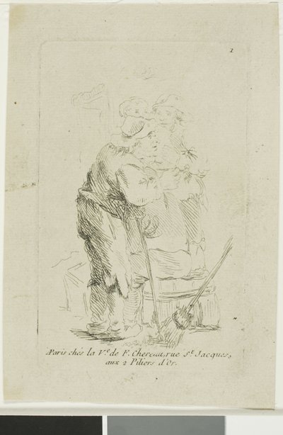 En dårlig kledd bonde av François Boucher