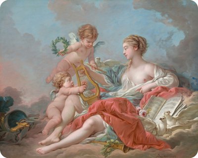Allegori av musikk av François Boucher