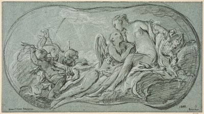 Amor og Psyke av François Boucher
