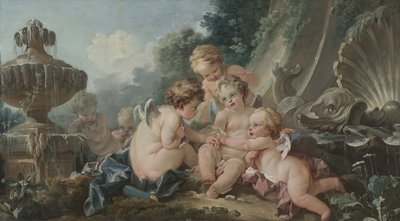 Amorer i konspirasjon av François Boucher
