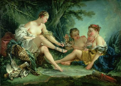 Diana etter jakten av François Boucher