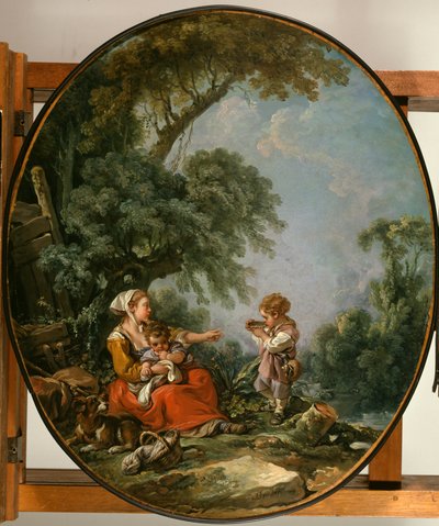 Pastoralt måltid av François Boucher