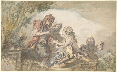Spåkvinnen av François Boucher