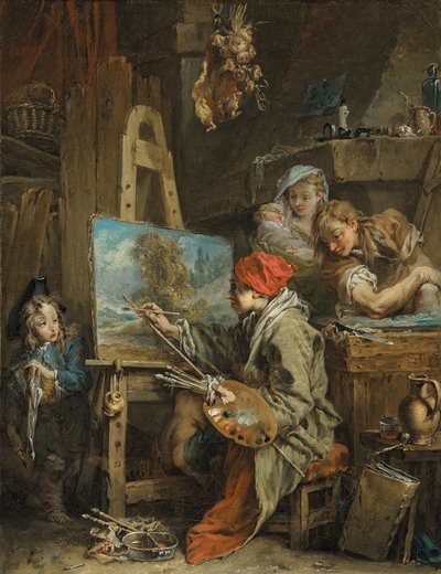 Der Landschaftsmaler von Francois Boucher