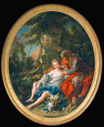 Vertumne et Pomone - Vertumnus og Pomona ... av François Boucher