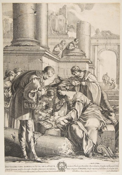 Tilbedelse.n.d. av Francois Chauveau
