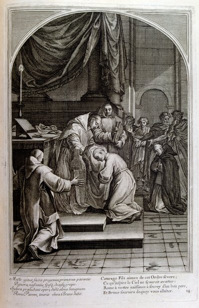 Gravering av Francois Chauveau 1680 