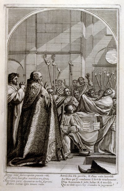 Gravering av Francois Chauveau 1680 