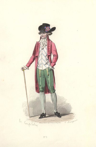 Dandy, Marie Antoinettes tid. av Francois Claudius Compte Calix