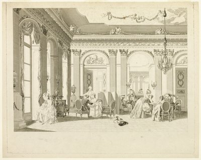 Tegnestuen av Francois Dequevauviller