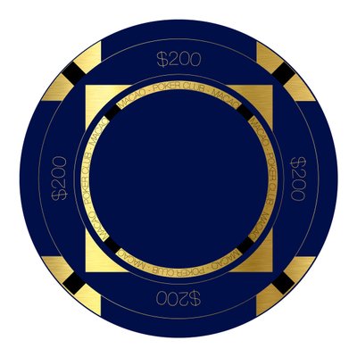 PokerChip , 2015, digital, av Francois Domain
