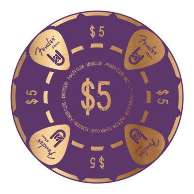 PokerChip , 2015, digital av Francois Domain