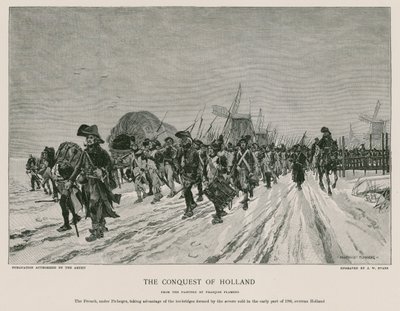 Erobringen av Holland av Francois Flameng