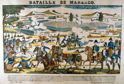 Slaget ved Marengo, 13. juni 1800 av Francois Georgin