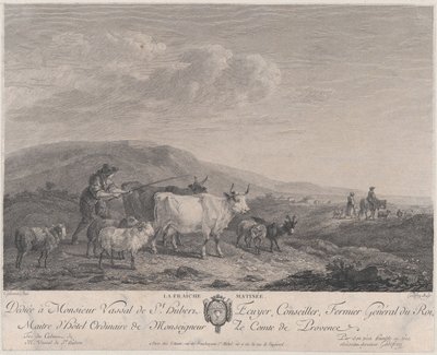 The Fresh Morning, sent på 1700-tallet, tidlig på 1800-tallet. av Francois Godefroy