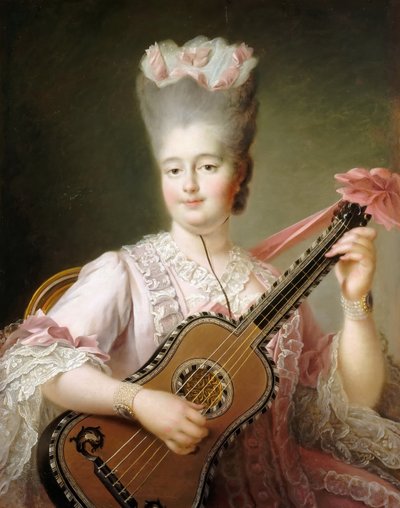 Marie Clotilde av Frankrike 1759-1802, dronning av Sardinia av Francois Hubert Drouais